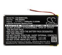 Techtek Battery CS-BNR510SL Compatible with 631 Touch HD, Aura, BNRV510, Glo HD, H2O, Nook Glowlight Plus 2015, Shine 2 HD, Shine 3 Replaces