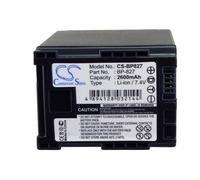 Techtek Battery CS-BP827 Compatible with FS10, FS10 Flash Memory Camcorder, FS100, FS100 Flash Memory Camcorder, FS11, FS11 Flash Memory