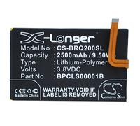 Techtek Battery CS-BRQ200SL Compatible with Classic, Classic 4G, Kopi, Q20, SQC100-1, SQC100-3, SQC100-4, SQC100-5 Replaces BlackBerry