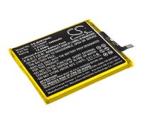 Techtek Battery CS-BVR700SL Compatible with BV7000 Replaces Blackview V575868P