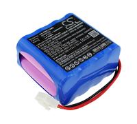 Techtek Battery CS-CRE112MD Compatible with ECG-1112, ECG-1112, ECG-1112L, ECG-1112L, ECG-1201 Replaces Carewell 88889260