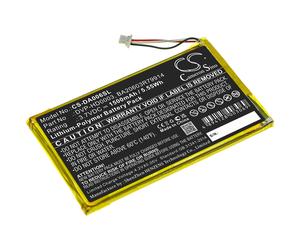 Techtek Battery CS-DA006SL Compatible with Zen Vision M, Zen Vision M Video Replaces Creative BA20603R79914, DVP-HD0003