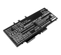 Techtek Battery CS-DEL145NB Compatible with Latitude 14 5490, Latitude 14 5491, Latitude 14 5495, Latitude 15 5580, Latitude 15 5590, Latitude 15