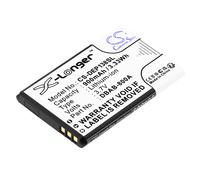 Techtek Battery CS-DEP138SL Compatible with 1378, 1380, 1382, 1385, DFB-0350 Replaces Doro DBAB-800A