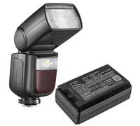 Techtek Battery CS-DGX860SL Compatible with V860III Replaces GODOX VB26A, VB26B