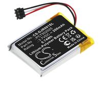 Techtek Battery CS-DJR001SL Compatible with MIC Receiver, MIC RX, MIC Transmitter, MIC TX Replaces DJI PCT502025
