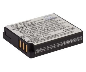 Techtek Battery CS-DLI106MC Compatible with MX-1, Optio X90, PIXPRO SP1, PIXPRO SP1 HD, PIXPRO SP360, PIXPRO SP360 4K, PlaySport Zx5, SP1-YL3