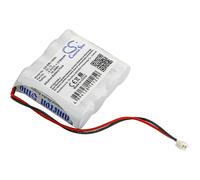 Techtek Battery CS-DRL120SL Compatible with 884952, A28110, DRY0201, Security devices, X-GAA-FC42 Replaces Grainger 10A358, Saflock 884952,