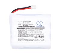 Techtek Battery CS-DRT623BT Compatible with Bat CLT 8000 TYXAL+, BP CLT 8000 Tyxal+, WILPA2369B for CLT 8000 TYXAL+ Replaces Delta Dore BAT6416223
