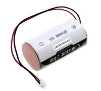 Techtek Battery CS-DSC491BT Compatible with 2 way Wireless external siren, Alexor alarms, Impassa wireless siren, WT4911, WT4911B, WT4911Bm,