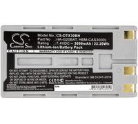 Techtek Battery CS-DTX30BH Compatible with DT-X30, DT-X30G, DT-X30GR-30C, IT-9000, LR8510, LR8511 Replaces Casio FJ50L1-G, HA-G20BAT,