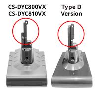 Techtek Battery CS-DYC800VX Compatible with V8, V8 Absolute, V8 Absolute Cord-Free, V8 Animal, V8 Animal Exclusive, V8 Fluffy, V8 range Replaces