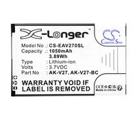 Techtek Battery CS-EAV270SL Compatible with Simplicity, V27 Replaces Emporia AK-V27, AK-V27-BC