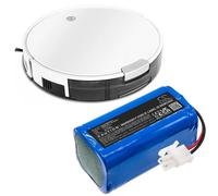 Techtek Battery CS-EDM820VX Compatible with Deebot 500, Deebot M82, Deebot M82UK, DM82, RoboStar T50, RoboStar T60, RoboStar T80 Pro Replaces