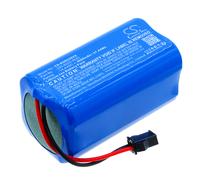 Techtek Battery CS-EDN220VX Compatible with D450, D5s Pro, D83, Deebot U2, Deebot U2 Pro, DGN22, DGN22-11, DGN22-22, DO33S, E1-L, ECOMB83, GREY+,