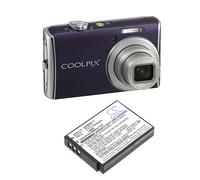 Techtek Battery CS-ENEL12 Compatible with Coolpix AW100, Coolpix AW100s, Coolpix AW110, Coolpix AW110s, Coolpix AW120, Coolpix P300, Coolpix