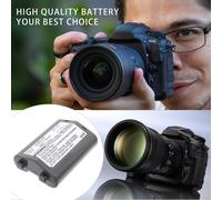 Techtek Battery CS-ENEL18MC Compatible with D4 DSLR, D4S, D5, D500, D800, D800E, D810, D810A, D850 Replaces NiKon EN-EL18, EN-EL18a