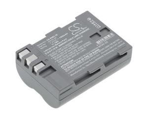 Techtek Battery CS-ENEL3E Compatible with D100, D200, D300, D300S, D50, D70, D700, D70s, D80, D90 Replaces NiKon EN-EL3e