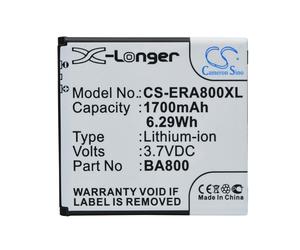 Techtek Battery CS-ERA800XL Compatible with Arc HD, Hikari, LT25, LT25C, LT25i, LT26, LT26i, Nozomi, SO-01E, SOL21, Tsubasa, Tsubasa Xin, Xperia