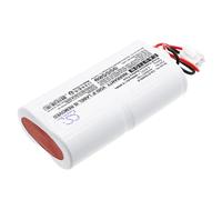 Techtek Battery CS-ETS400LS Compatible with CEAG lamp, SV EURO 4 LED, SV EURO 4L LED Replaces Eaton 40066071181