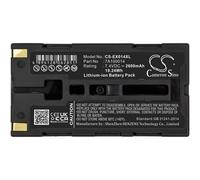 Techtek Battery CS-EX014XL Compatible with ANDES 3, Andes 3, APEX 2, Apex 2, Apex 2i, APEX 3, Apex 3i, Apex 4, Apex 4i, APEX2, APEX3, BL2-58,