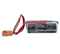 Techtek Battery CS-FN210SL Compatible with FANUC CNC 16/18-B, FANUC CNC 21-B, FANUC CNC Power Mate 0, FANUC CNC Power Mate D, FANUC CNC Power