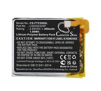 Techtek Battery CS-FTV300SL Compatible with Versa 3 Replaces FitBit LSS352325P