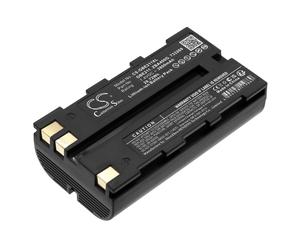 Techtek Battery CS-GBE211XL Compatible with ATX1200, ATX900, CS10, CS15, GNSS receiver, GPS900, GRX1200, GS20, Piper 100, Piper 200, RX1200,