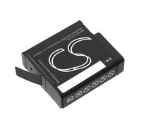 Techtek Battery CS-GDB501MC Compatible with 601-10197-00, AABAT-001, AABAT-001-AS, ASST1, Hero 2018, Hero 5, Hero 5 Black, Hero 6, Hero 6 Black,