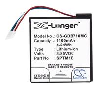Techtek Battery CS-GDB710MC Compatible with Hero 7 Silver, Hero 7 White Replaces GoPro SPTM1B