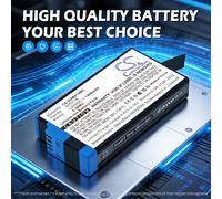 Techtek Battery CS-GDB810MC Compatible with ACBAT-001, Max, Max 360 Replaces GoPro 601-26762-000, SPCC1B