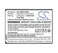 Techtek Battery CS-GMS180SL Compatible with GS180 Replaces Gigaset V30145-K1310-X467