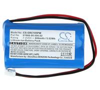 Techtek Battery CS-GRC105PW Compatible with C1060 plus Solar Replaces Gardena 01866-00.600.02