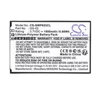 Techtek Battery CS-GWP825 ompatible with WP822, WP825 Replaces Grandstream GS-02