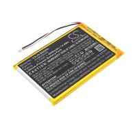 Techtek Battery CS-HLB608SL Compatible with HB6081 Video Baby Monitor, HB6256 2.4GHz Digital Wireless Video Baby Monitor Replaces HelloBaby AHB606090