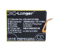 Techtek Battery CS-HU1512SL Compatible with Angler, H1511, H1512, Nexus 6P, Nexus 6P A1, Nexus 6P A2 Replaces Huawei HB416683ECW