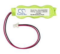 Techtek Battery CS-ICN200BU Compatible with 6400, CN2, CN2B, MC9090, MC9090-G, MC9090-GF0H9EGA25R, MC9090-GF0H9EGA2WR, MC9090-GF0HBAGA2WR,