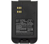 Techtek Battery CS-IMP002SL Compatible with Isatphone 2 Replaces Inmarsat 136081, SAS2, VKB 56426 702 097, VKB 56426 702 098