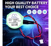 Techtek Battery CS-IT3000BU Compatible with IT3000, IT3000m53e, IT3100 Replaces