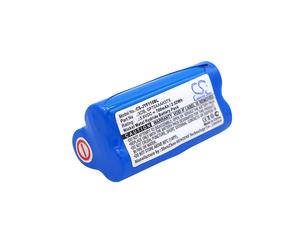 Techtek Battery CS-JYF110BL Compatible with Transmitter XDE, UDB2, UDE Transmitter, UWB A001, VUF110 Replaces JAY GP70AAAH3TX, XDB