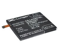 Techtek Battery CS-LKD821SL Compatible with D820, D821, Nexus 5, Nexus 5, Nexus 5 16GB, Nexus 5 16GB, Nexus 5 32GB, Nexus 5 32GB Replaces LG