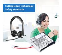 Techtek Battery CS-LOH820SL Compatible with H820e Replaces Logitech 533-000095