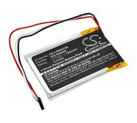 Techtek Battery CS-LOK041SL Compatible with ik1041, Keys-To-Go Replaces Logitech 533-000099, AHB222535PJT