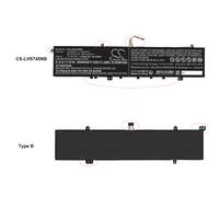 Techtek Battery CS-LVS745NB Compatible with Yoga C940-15, Yoga C940-15IRH, Yoga C940-15IRH 81TE0000US, YOGA C940-15IRH 81TE0003US, YOGA