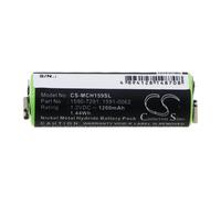 Techtek Battery CS-MCH159SL Compatible with Ermila Bella 1590, ChroMini 1591, ChroMini 1591B, ChroMini 1591Q Replaces Moser 1590-7291, 1591-0062,