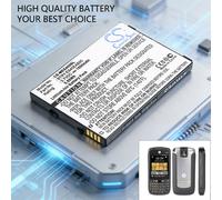Techtek Battery CS-MES400BL Compatible with ES400, ES405 Replaces Symbol 82-118523-01, 82-118523-011, BTRY-ES40EAB00