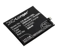 Techtek Battery CS-MUM110SL Compatible with M2002J9E, M2002J9G, M2002J9R, M2002J9S, Mi 10 Lite, Mi 10 Lite 5G, Mi 10 Youth Replaces Xiaomi BM4R