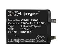 Techtek Battery CS-MUS510SL Compatible with Black Shark 5 Pro 5G, Black Shark 5S Replaces Xiaomi BS10FA