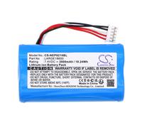 Techtek Battery CS-NEP8210BL Compatible with 8210, AMP7000, NEW 8210, NEW8210, OM-A880, OM-A880, OM-A880, PX400, Q2, Q2, QD2, QD4, Wizar Q2,