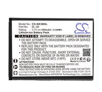 Techtek Battery CS-NK5BSL Compatible with 2610, 3220, 3230, 5070, 5140, 5140i, 5200, 5300, 5300 XpressMusic, 5320 XpressMusic, 5500, 5500 Sport,